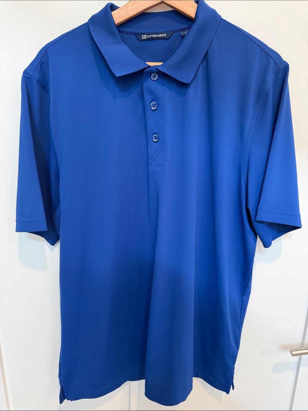 Cutter & Buck Men's Royal Blue Performance Polo